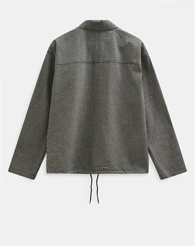 Anerkjendt - Akotto Check  Overshirt - Caviar